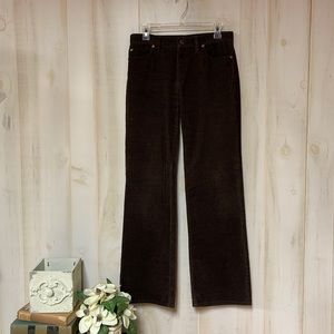 Talbots Brown Corduroy Signature Boot Pants 4